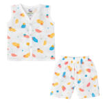 Muslin Co-ord Set - Autumn Leaf Bloom