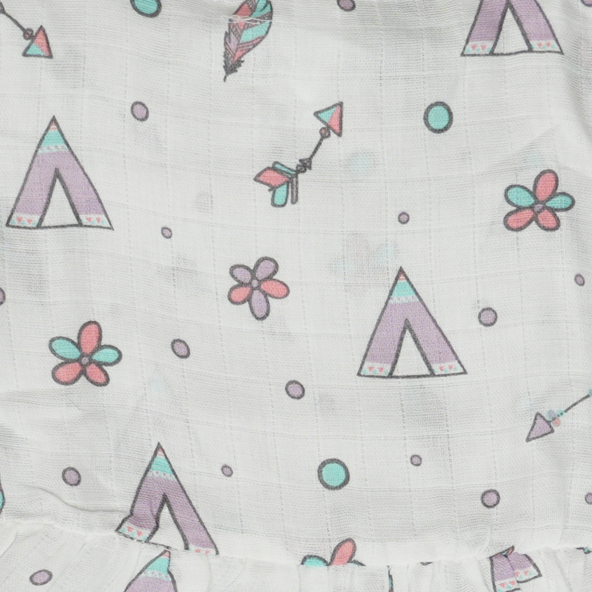 Muslin Button Frock - Little Boho Trails - Image 5