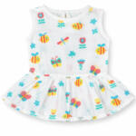 Muslin Button Frock - Butterfly Blossom Garden