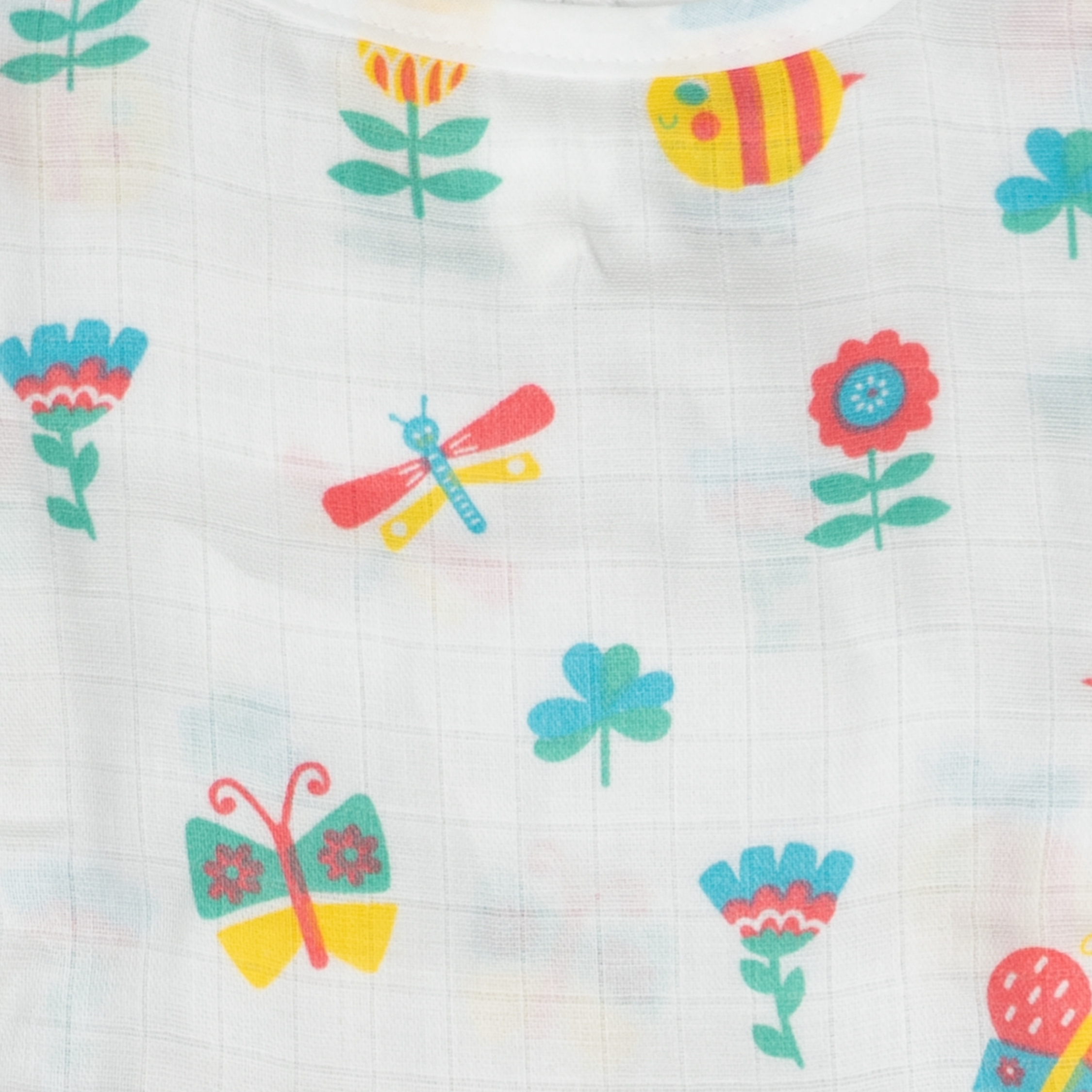 Muslin Button Frock - Butterfly Blossom Garden - Image 6