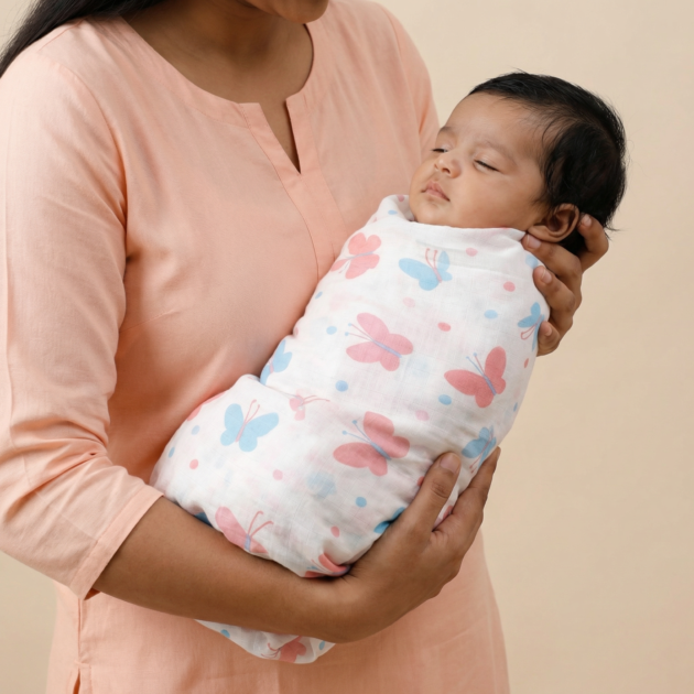 Muslin Swaddle - Butterfly