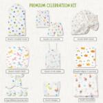 muslin premium celebration kit newborn