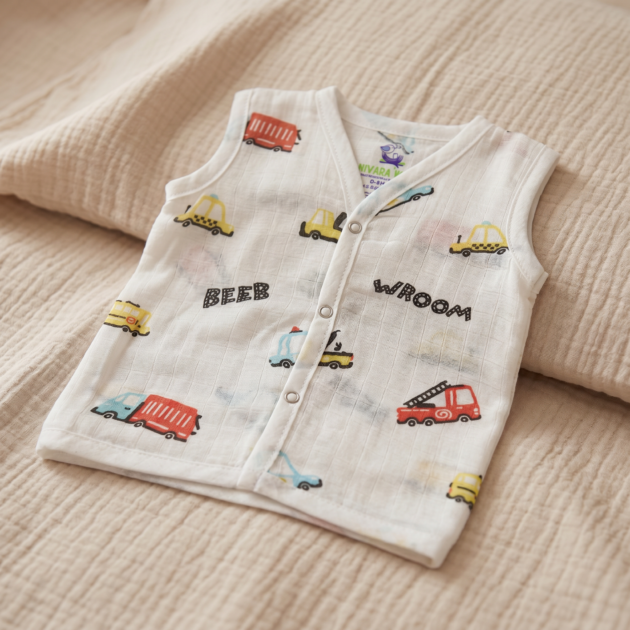muslin button jabla little wheels