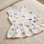 muslin frock baby unicorn
